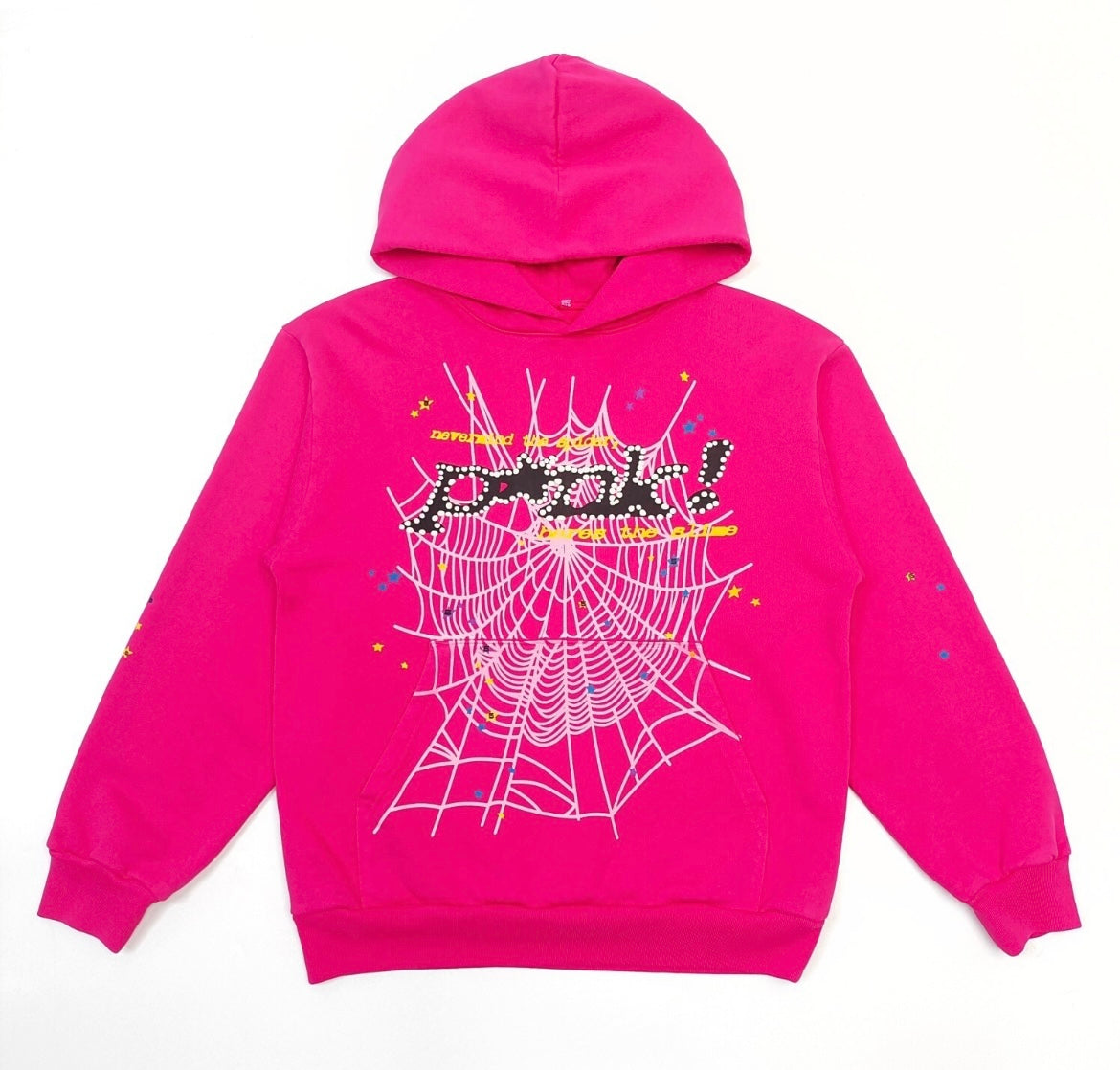 Sp5der P*nk Hoodie Pink