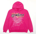 Sp5der P*nk V2 Hoodie Pink