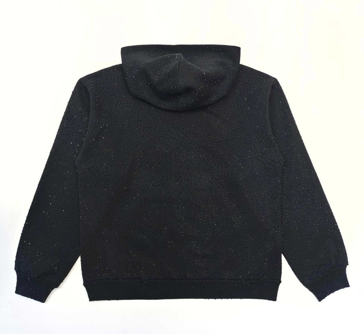 Sp5der VVS Rhinestone Hoodie Black