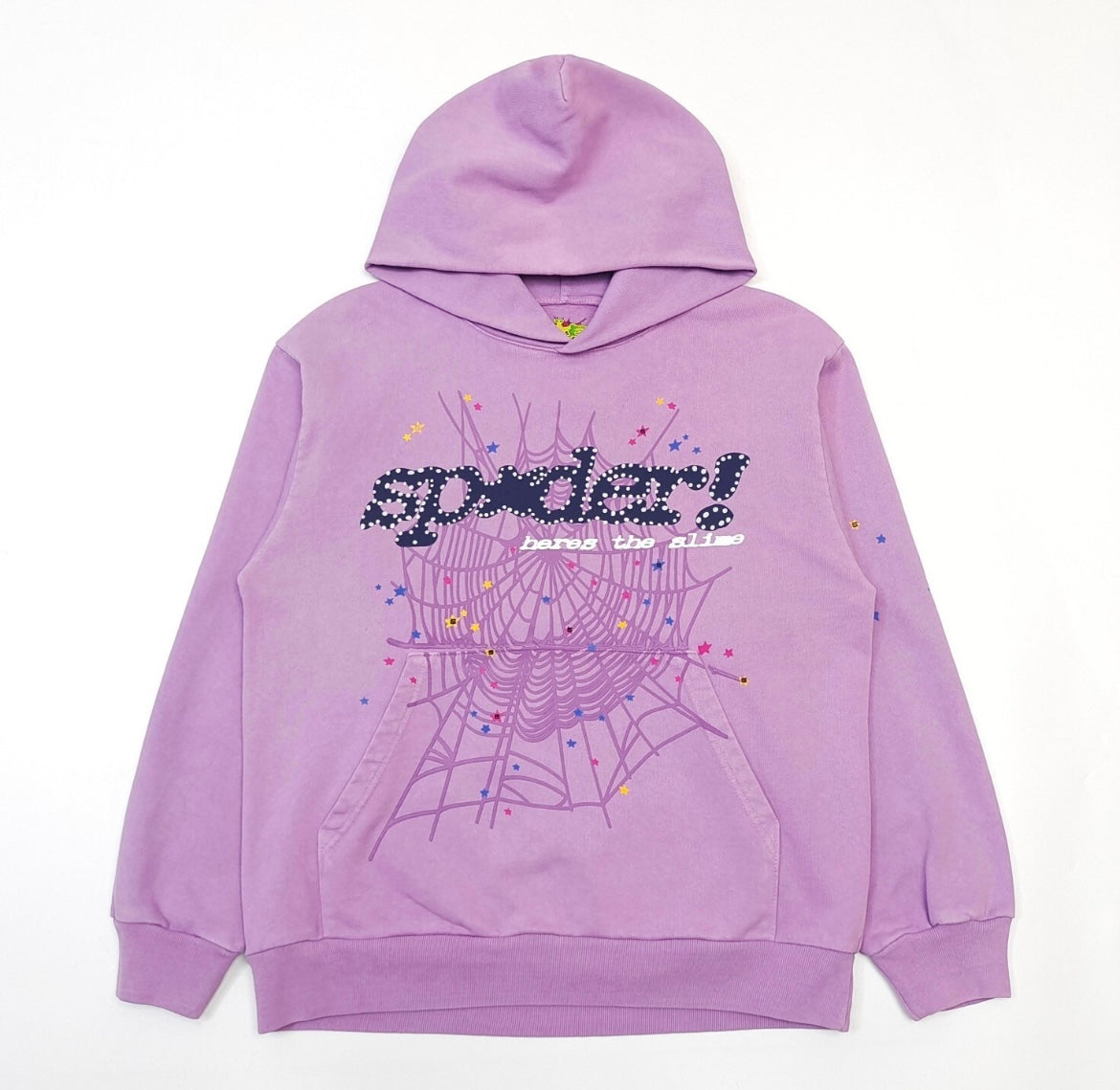 Sp5der Açaí Hoodie Purple
