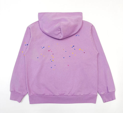 Sp5der Açaí Hoodie Purple