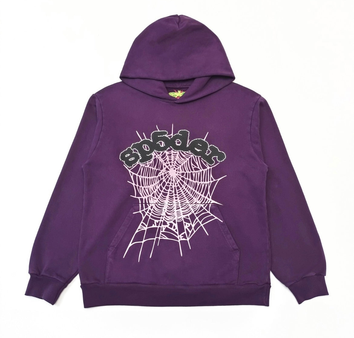 Sp5der Web Hoodie Purple